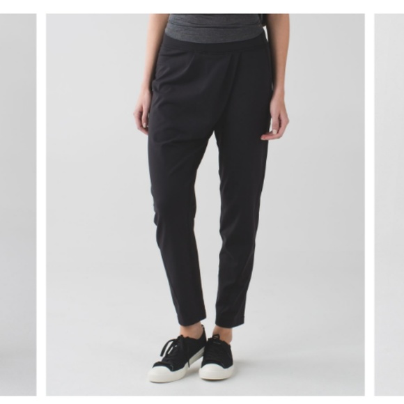 lululemon athletica Pants - Lululemon Wrap It Up Trouser Olive in size 4